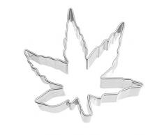 Birkmann 190481 Ausstechform Schwarz-Ahorn, 6cm