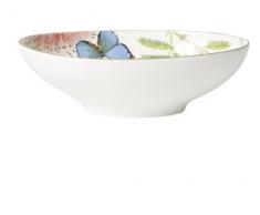 Villeroy & Boch Amazonia ovale Beilagen- / Dessertschale, Edles Geschirr aus Premium Bone Porzellan, 19 x 12 cm