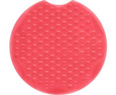 Grund SICURE Wanneneinlage, 100% Synthetischer Kautschuk, PVC-Frei, rot, 55 x 55 cm