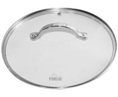 STONELINE® Professional Glasdeckel 24 cm, Edelstahl