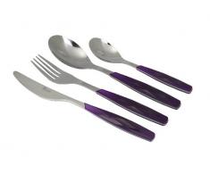 Pradel Excellence 2090M Besteck-Set Excellence 24-teilig, Lila Griff