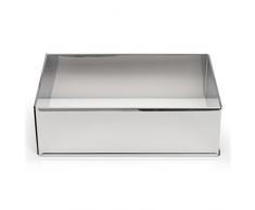 Patisse Backrahmen Verstellbar, Edelstahl, Silber