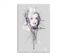 Paul Sinus Art Marilyn-Monroe-II_90x60-SA Wandbild Leinwand, 90 x 50 x 3 cm, mehrfarbig