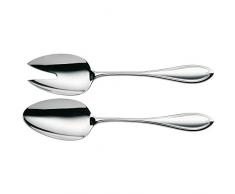 WMF Salatbesteck 2-teilig Premiere Salatgabel Servierlöffel Cromargan protect Edelstahl rostfrei poliert extrem kratzbeständig