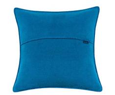 zoeppritz since 1828 Soft-Fleece Kissen, Zierkissen, Dekokissen, 65% Polyester, 35% Viskose, 760 curacao, 40x40cm