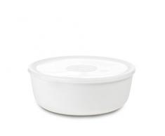 Mepal 102762030600 Schale mit Deckel volumia 2 L, Plastik, Weiß