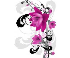 INDIGOS 4051719758436 Wandtattoo MF319 schÃ¶ne Blume 60 x 43 cm