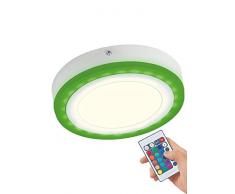 Osram LED Wand- und Deckenleuchte, Leuchte für Innenanwendungen, WarmweiÃ, 198,0 mm x 38,0 mm, LED Color und White