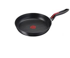 Lagostina Linea Rossa Mehrzweck rund – Pfannen Bratpfanne rund, Mehrzweck, Schwarz, Keramik, Gas, Induktion, versiegelte-Bratpfanne, 24 cm, 1 Stück (S)