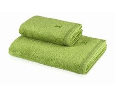 möve Superwuschel Handtuch 60 x 110 cm aus 100% Baumwolle, peridot