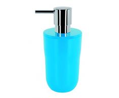 Spirella Seifenspender Cocco Flüssigseifen-Spender, Fassungsvermögen 7,5 x 7,5 x 16,5 cm - 300ml - Blau