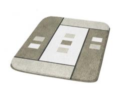 Meusch 2669271657 Badteppich Grafiko, 80 x 140 cm, taupe