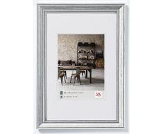 walther design JA130S Bilderrahmen Lounge, 21 x 29,7 cm, silber