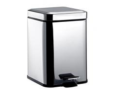 Emco 355300005 Abfallbehälter System 2 Standmodell eckig, edelstahl