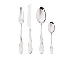 Sambonet Frame Besteck, Edelstahl, Grau, 24 TLG