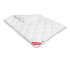 Badenia Bettcomfort Trendline 4-Jahreszeiten Steppbett Micro Kochfest, 135 x 200 cm, weiß