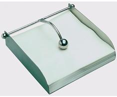 APS Serviettenhalter, Edelstahl, Silber, 28 x 35 cm