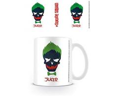 Suicide Squad Film Joker Schädel Kaffeetasse Jared Leto offiziellen DC Comics