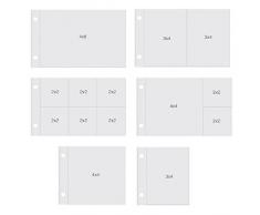 Simple Stories Snatp Seitentaschen für Ordner (12 Stück), 10,2 x 15,2 cm