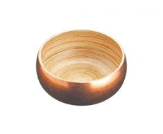 Master Class Artesa Schale / ServierschÃ¼ssel, gepresster Bambus mit KupferÃ¼berzug, 17Â cm, klein, goldfarben