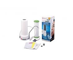 Carbonit Wasserfilter SANUNO Classic | Auftischgerät mit TÜV-geprüftem Aktivkohlefilter NFP Premium | Anschlussfertiges Trinkwasser-Filtersystem | Qualität ― Made in Germany