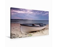 Premium Textil-Leinwand 75 cm x 50 cm quer Amrum, Perle der Nordsee | Wandbild, Bild auf Keilrahmen, Fertigbild auf echter Leinwand, Leinwanddruck