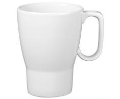WMF Barista Kaffeebecher, mit Henkel, 380 ml, Porzellan, spülmaschinengeeignet