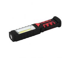 HyCell Worklight COB-LED 3in1 Flexible Werkstattleuchte mit 3W COB-LED als Arbeitsleuchte, 1W LED als Suchlicht + Warnleuchte auf der Rückseite