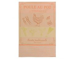 COUCKE Geschirrtuch, Jacquard, Henne im Topf