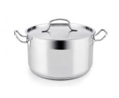 Quid Cook INOX Basika Kochtopf, Edelstahl 18 x 16 cm