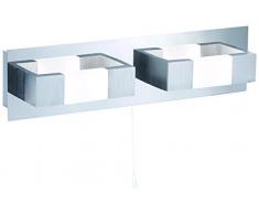 Paul Neuhaus Wandleuchte, aluminium matt 9198-96