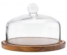 Clayre & Eef 6GL1763 Glasglocke Ø 21 * 14 cm