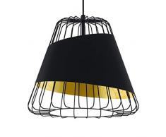 EGLO AUSTELL Hängeleuchte, Stahl, 60 W, schwarz