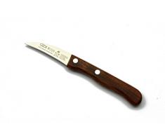 Güde Schälmesser, Serie Gamma, Griff Edelholz Küchenmesser, mehrfarbig, One size
