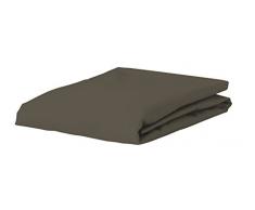 ESSENZA Spannbettlaken, Taupe, 140 cm x 200 cm