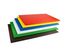 Grunwerg CB-1018R Schneidebrett, Polyethylen, Rot