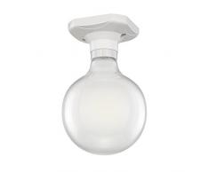 LED Deckenleuchte Elektra eckig Kugel inklusive E27 G125 Lampe extra matt warm-weiß 200lm