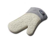 Zeal Silikon Heavy Duty einzigen Streifen Ofenhandschuh, Baumwolle, Cremefarben, 29 x 18,5 x 2 cm