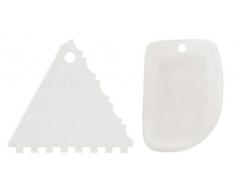 Dr. Oetker 1664 Tortenkamm und Teigschaber, Kunststoff