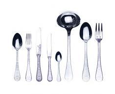 Mepra SPA 1026CB22075 Besteckgarnitur, Design Casablanca, 75-teilig