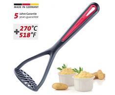 Westmark Kartoffelstampfer, Hitzebeständig bis 270 °C, PPA, Länge: 27,5 cm, Gallant Plus, Schwarz/Rot, 29632275