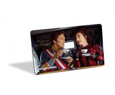 Aladdin Kaiserpaar Frühstücksbrett, Resopal, lila, 7,1 x 7,1 x 24 cm