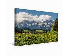 Calvendo Premium Textil-Leinwand 45 cm x 30 cm Quer Blick von Reith | Wandbild, Bild auf Keilrahmen, Fertigbild auf Echter Leinwand, Leinwanddruck