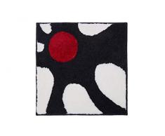 Grund COLANI Exklusiver Designer Badteppich 100% Polyacryl, ultra soft, rutschfest, ÖKO-TEX-zertifiziert, 5 Jahre Garantie, Colani 12, WC-Vorlage o.A. 60x60 cm, weiss