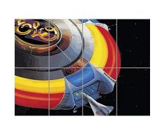 Doppelganger33 LTD Elo Electric Light Orchestra Wand Kunst Multi Panel Poster drucken 47x33 Zoll