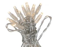 System 24 LED-Lichterkette 5 m, 49L - Start Farbe: warm white, Kabel transparent mit Trafo 9,6 VA, Outdoor, koppelbar