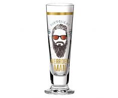 RITZENHOFF Black Label Schnapsglas, Kristallglas, Schwarz, Braun, Gold, Platin, Kupfer, Beige 3.5 cm
