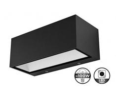 Eco Light Wandleuchte, 20 W, Anthrazit