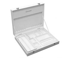 Couzon P2CS605101 Schatulle für Besteck, leer, Holz, 51 Teile geschmiedet