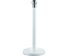 Küchenrollenhalter TOWER, aus beschichtetem Edelstahl, Farbe: Weiß, im Geschenkkarton